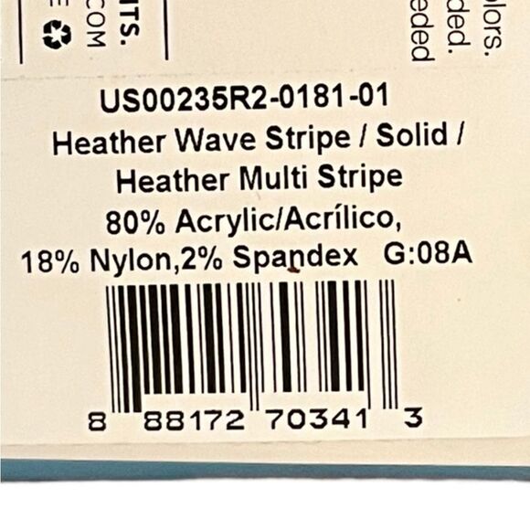 HUE Assorted Women’s Knee Socks, 3 Pairs, Size 4-10, NWT - Picture 7 of 7